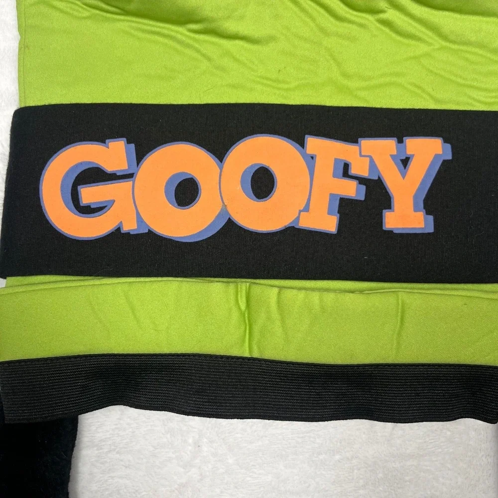 Disney Parks Goofy Hat Disneyland‎ Resort Green Black Plush Ears Adult Costume